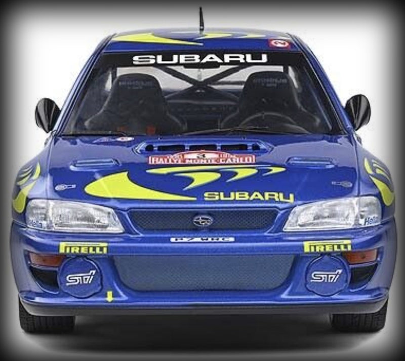 Chargez l&#39;image dans la visionneuse de la galerie, &lt;transcy&gt;Subaru IMPREZA 22B Nr.3 RALLY MONTE CARLO 1998 SOLIDO 1:18&lt;/transcy&gt;
