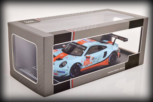 <transcy>Porsche 911 (991) RSR GULF Nr.86 2018 IXO 1:18</transcy>