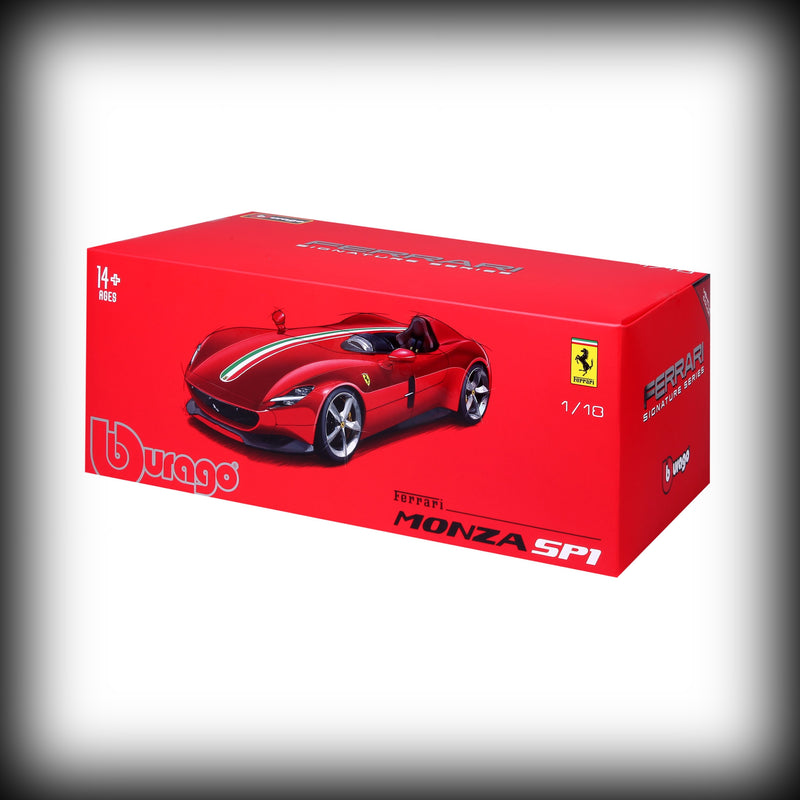 Laad de afbeelding in de Gallery-viewer, &lt;tc&gt;Ferrari Monza SP-1 Signature Series BBURAGO FERRARI 1:18&lt;/tc&gt;
