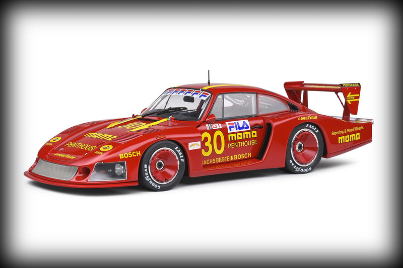 Chargez l&#39;image dans la visionneuse de la galerie, &lt;tc&gt;Porsche 935 Moby Dick 24H Le Mans 1982 SOLIDO 1:18&lt;/tc&gt;
