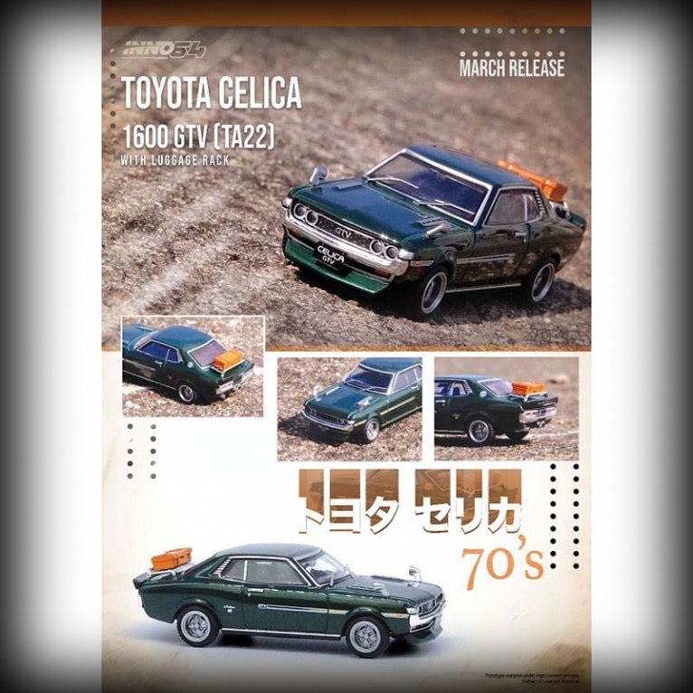 Load image into Gallery viewer, Toyota CELICA 1600GT INNO64 Models 1:64
