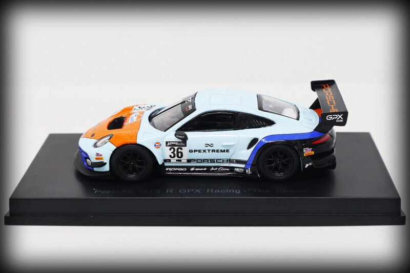 Laad de afbeelding in de Gallery-viewer, &lt;tc&gt;Porsche GT3 R GPX RACING Nr.36 SPARK 1:64&lt;/tc&gt;
