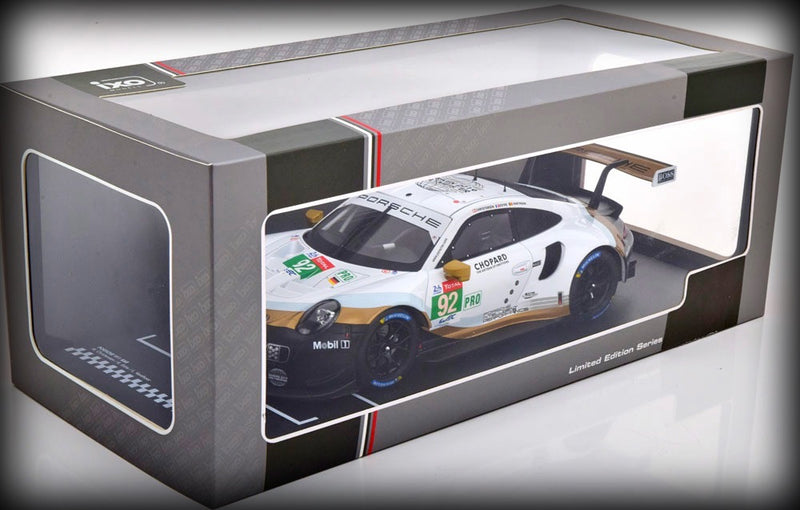 Load image into Gallery viewer, Porsche 911 (991) RSR Porsche GT TEAM Nr.92 2019 IXO 1:43 (6802175754345)
