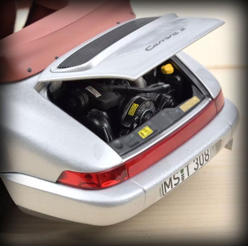 Load image into Gallery viewer, Porsche 911 Carrera 2 Cabriolet 1990 NOREV 1:18
