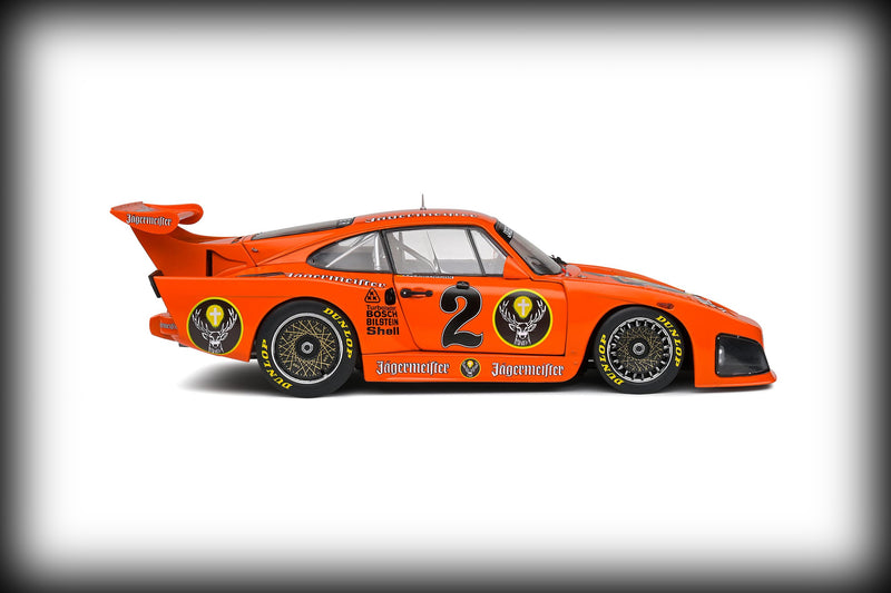 Load image into Gallery viewer, Porsche 935K3 DRM 1980 AXEL PLANKENHORN Nr.2 SOLIDO 1:18
