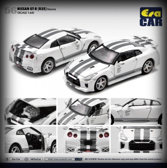 Laad de afbeelding in de Gallery-viewer, Nissan GT-R(R35) Era CAR 1:64
