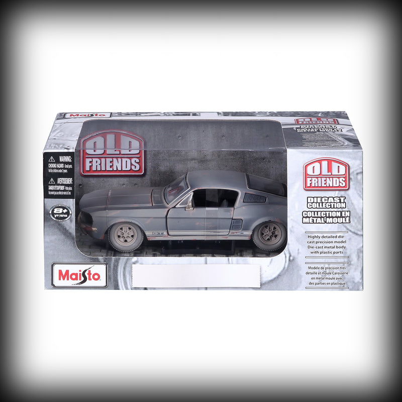 Load image into Gallery viewer, Ford MUSTANG &#39;OLD FRIENDS&#39; 1967 (DIRTY VERSION) MAISTO 1:24 (6801765597289)
