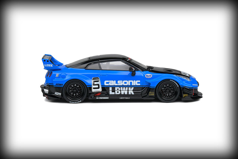 Load image into Gallery viewer, Nissan GT-R (R35) LB Silhouette Calsonic SOLIDO 1:43
