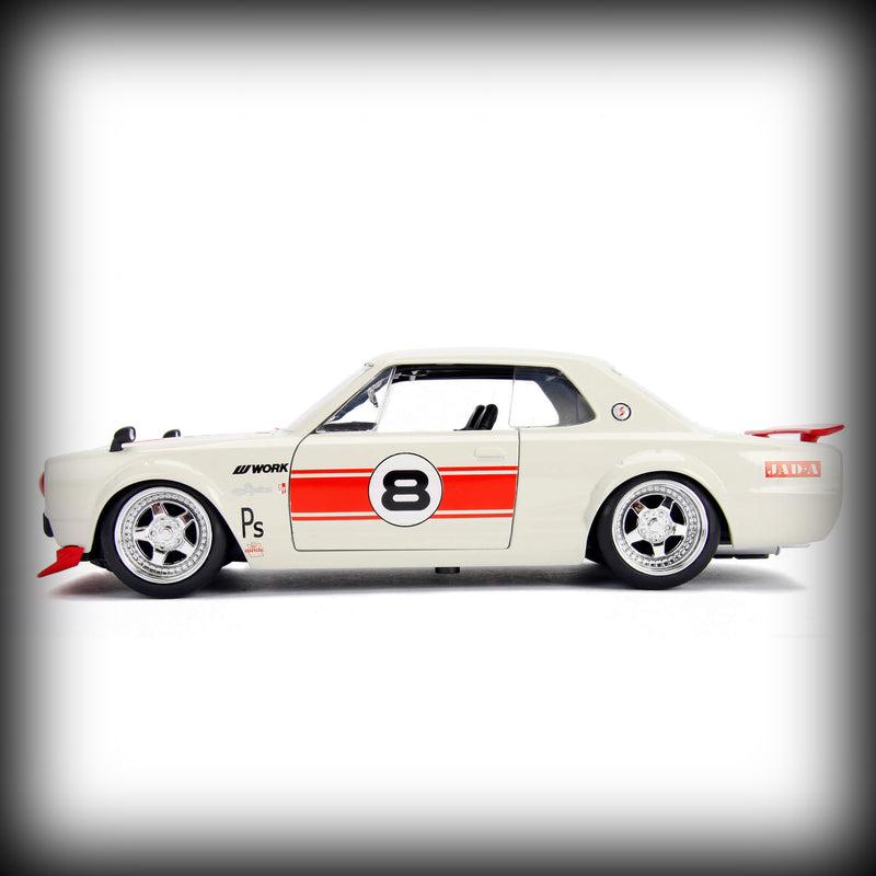 Laad de afbeelding in de Gallery-viewer, Nissan Skyline GT-R 1971 JADA 1:24
