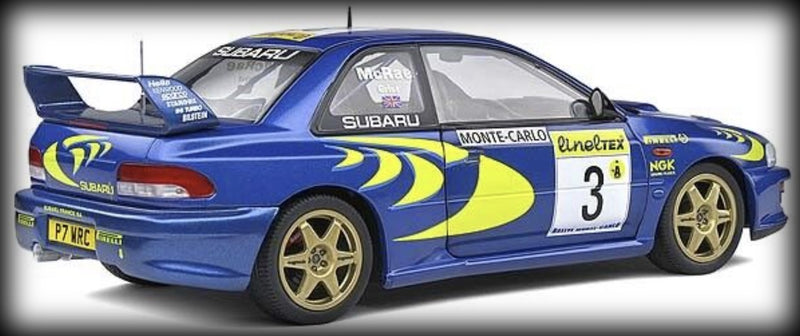 Chargez l&#39;image dans la visionneuse de la galerie, &lt;transcy&gt;Subaru IMPREZA 22B Nr.3 RALLY MONTE CARLO 1998 SOLIDO 1:18&lt;/transcy&gt;
