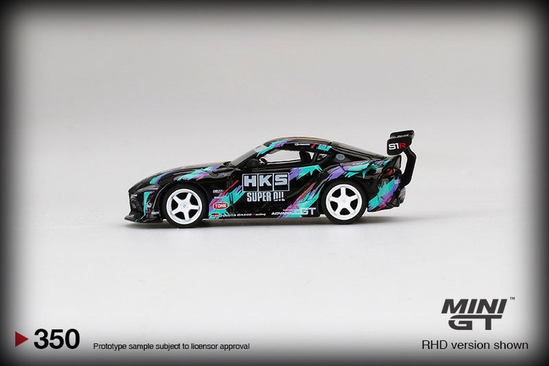 Chargez l&#39;image dans la visionneuse de la galerie, Toyota GR SUPRA (A90) HKS - TOKYO AUTO SALON 2020 MINI GT 1:64
