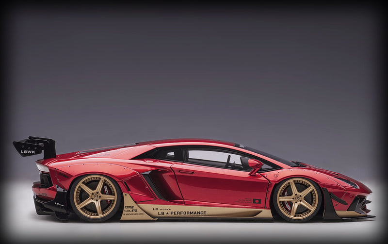 Chargez l&#39;image dans la visionneuse de la galerie, Lamborghini LIBERTY WALK LB-WORKS AVENTADOR AUTOart 1:18 (6811886518377)
