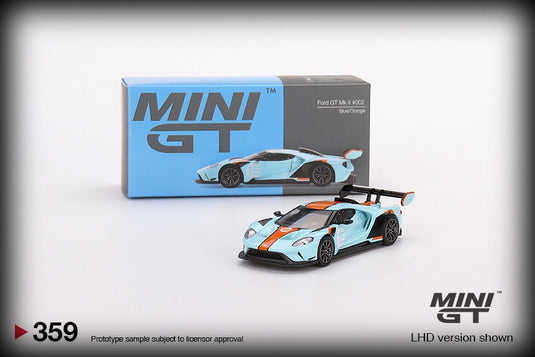 Ford GT MK II Nr.002 GULF MINI GT 1:64