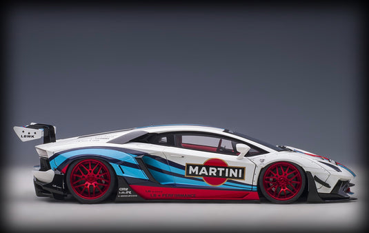 <tc>Lamborghini LIBERTY WALK LB-WORKS AVENTADOR (édition Martini) AUTOart 1:18</tc>