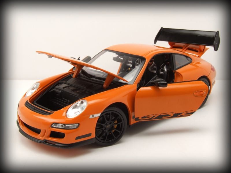 Chargez l&#39;image dans la visionneuse de la galerie, Porsche GT3RS 2007 WELLY 1:18
