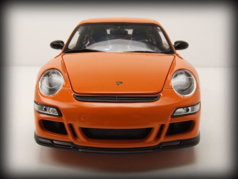 Chargez l&#39;image dans la visionneuse de la galerie, Porsche GT3RS 2007 WELLY 1:18
