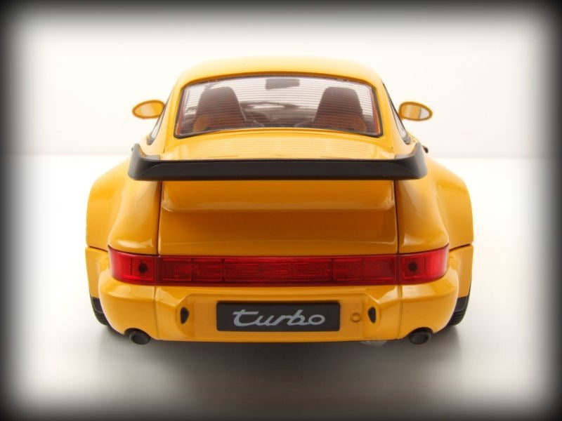 Laad de afbeelding in de Gallery-viewer, Porsche 964 Turbo 1989 WELLY 1:18
