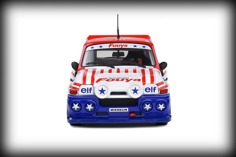 Laad de afbeelding in de Gallery-viewer, &lt;tc&gt;Renault 5 MAXI RALLYCROSS 1987 - G.ROUSSEL Nr.6 SOLIDO 1:18&lt;/tc&gt;
