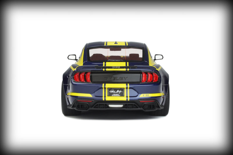 Laad de afbeelding in de Gallery-viewer, &lt;tc&gt;Ford MUSTANG SHELBY SUPER SNAKE BLUE HORNET 2021 GT SPIRIT 1:18&lt;/tc&gt;
