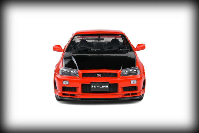 Load image into Gallery viewer, Nissan SKYLINE GT-R (R34) 1999 SOLIDO 1:18
