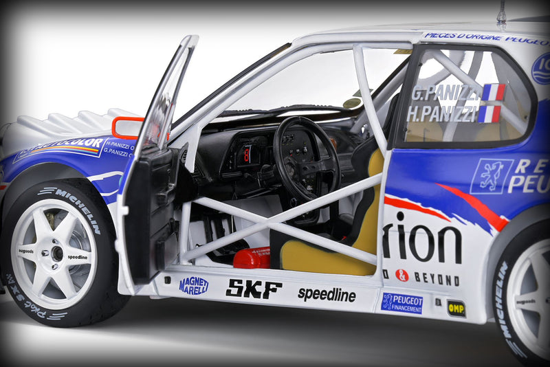 Laad de afbeelding in de Gallery-viewer, Peugeot 306 MAXI NACHTVERSIE RALLY MONTECARLO 1998 SOLIDO 1:18
