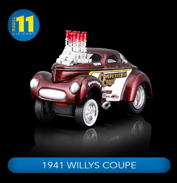 Willys COUPE 1941 Nr.11 MAISTO 1:64 (6834910363753)