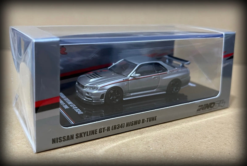 Chargez l&#39;image dans la visionneuse de la galerie, Nissan SKYLINE GT-R R3 R-Tune INNO64 Models 1:64
