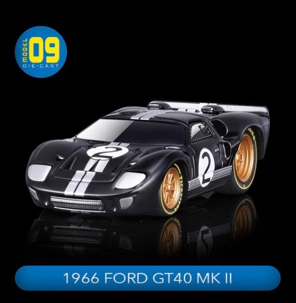 Chargez l&#39;image dans la visionneuse de la galerie, Ford GT40 MK II 1966 Nr.09 MAISTO 1:64 (6835432194153)
