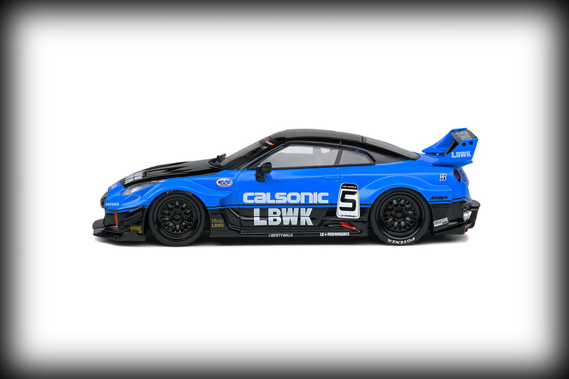 Load image into Gallery viewer, Nissan GT-R (R35) LB Silhouette Calsonic SOLIDO 1:43
