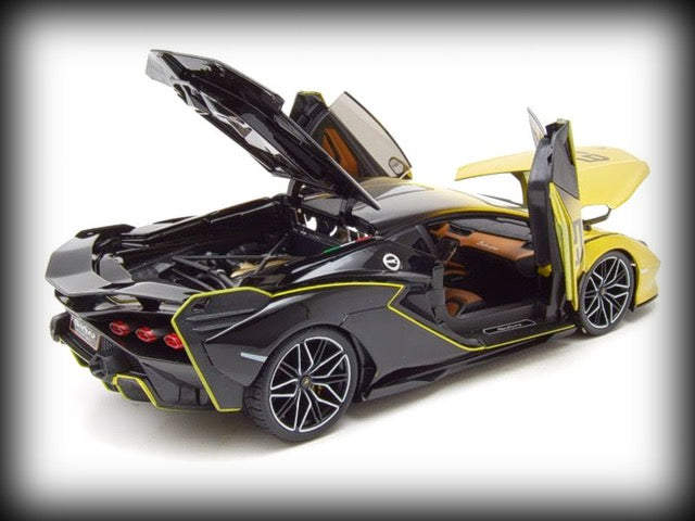 Laad de afbeelding in de Gallery-viewer, Lamborghini SIAN FKP 37 2020 BBURAGO 1:18 (6801366024297)
