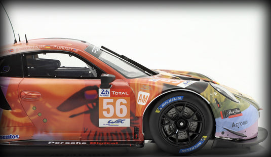 <tc>Porsche 911 RSR TEAM PROJECT 1 Nr.56 WORLD CHAMPION 2019 IXO 1:18</tc>