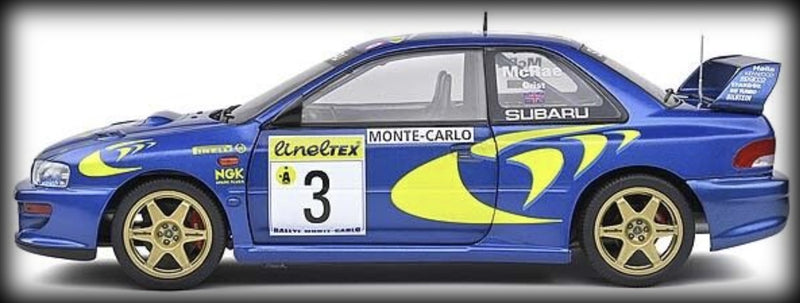 Chargez l&#39;image dans la visionneuse de la galerie, &lt;transcy&gt;Subaru IMPREZA 22B Nr.3 RALLY MONTE CARLO 1998 SOLIDO 1:18&lt;/transcy&gt;

