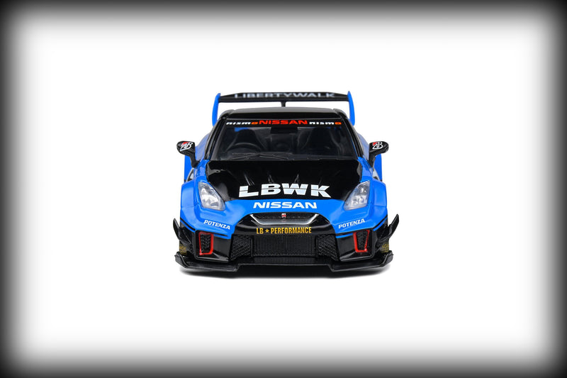 Load image into Gallery viewer, Nissan GT-R (R35) LB Silhouette Calsonic SOLIDO 1:43
