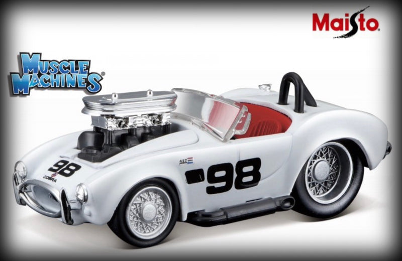 Chargez l&#39;image dans la visionneuse de la galerie, Shelby COBRA 1964 Nr.05 MAISTO 1:64 (6834935038057)

