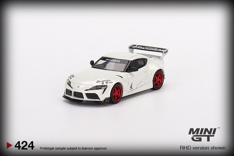 Load image into Gallery viewer, Toyota GR SUPRA V1.0 PANDEM MINI GT 1:64
