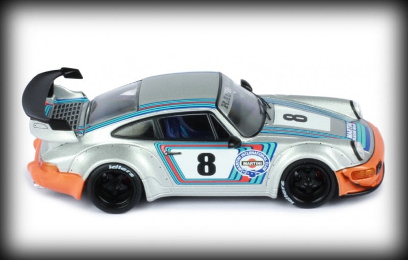 Chargez l&#39;image dans la visionneuse de la galerie, Porsche 911(964)RWB Ichiban Boshi Nr.8 Martini Design IXO 1:43
