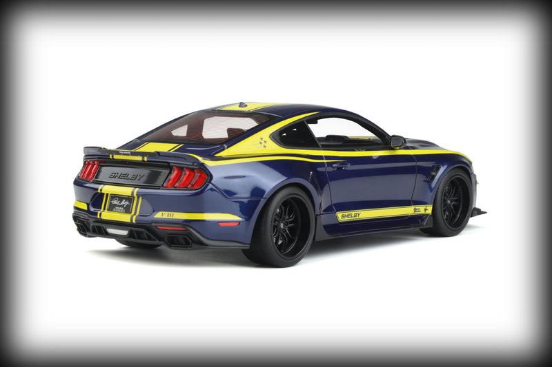 Laad de afbeelding in de Gallery-viewer, &lt;tc&gt;Ford MUSTANG SHELBY SUPER SNAKE BLUE HORNET 2021 GT SPIRIT 1:18&lt;/tc&gt;
