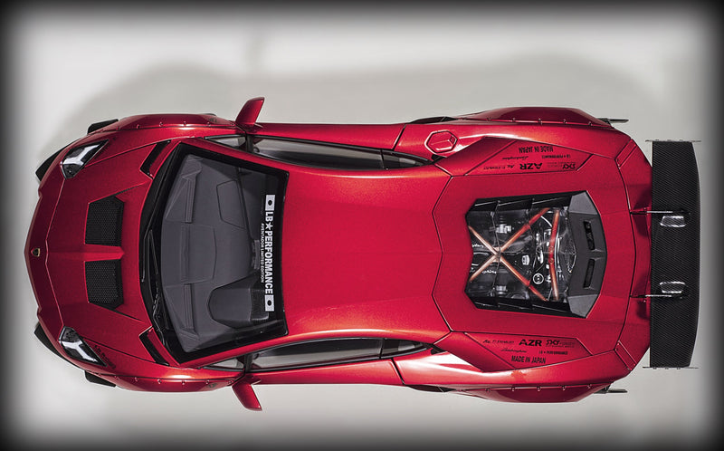 Chargez l&#39;image dans la visionneuse de la galerie, Lamborghini LIBERTY WALK LB-WORKS AVENTADOR AUTOart 1:18 (6811886518377)
