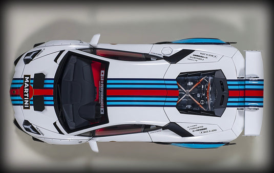 <tc>Lamborghini LIBERTY WALK LB-WORKS AVENTADOR (Martini-editie) AUTOart 1:18</tc>