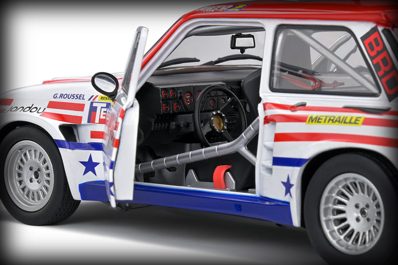 Laad de afbeelding in de Gallery-viewer, &lt;tc&gt;Renault 5 MAXI RALLYCROSS 1987 - G.ROUSSEL Nr.6 SOLIDO 1:18&lt;/tc&gt;
