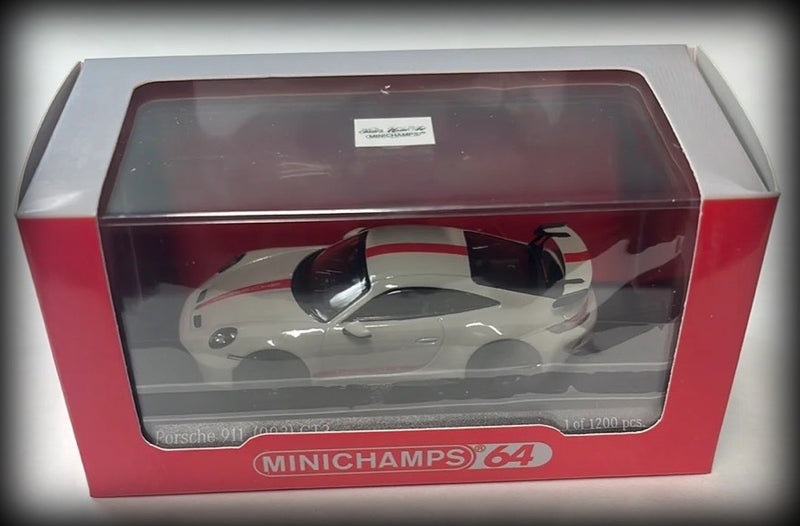 Chargez l&#39;image dans la visionneuse de la galerie, Porsche 911 (992) GT3 2021 MINICHAMPS 1:64
