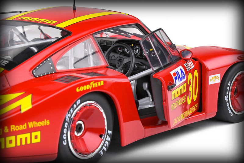 Chargez l&#39;image dans la visionneuse de la galerie, &lt;tc&gt;Porsche 935 Moby Dick 24H Le Mans 1982 SOLIDO 1:18&lt;/tc&gt;
