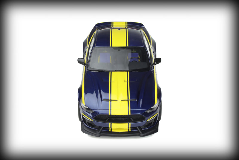 Laad de afbeelding in de Gallery-viewer, &lt;tc&gt;Ford MUSTANG SHELBY SUPER SNAKE BLUE HORNET 2021 GT SPIRIT 1:18&lt;/tc&gt;
