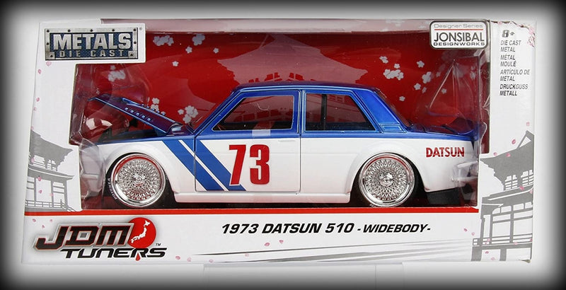 Chargez l&#39;image dans la visionneuse de la galerie, &lt;tc&gt;Datsun 510 1973 JADA 1:24&lt;/tc&gt;
