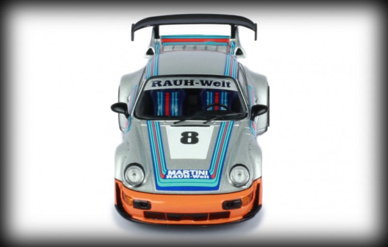 Load image into Gallery viewer, Porsche 911(964)RWB Ichiban Boshi Nr.8 Martini Design IXO 1:43
