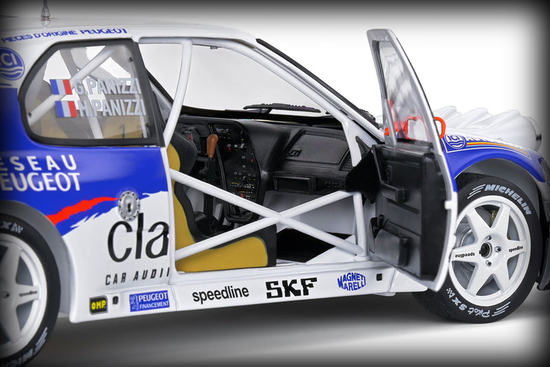 Laad de afbeelding in de Gallery-viewer, Peugeot 306 MAXI NACHTVERSIE RALLY MONTECARLO 1998 SOLIDO 1:18
