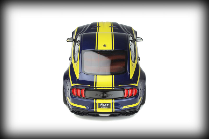 Chargez l&#39;image dans la visionneuse de la galerie, &lt;tc&gt;Ford MUSTANG SHELBY SUPER SNAKE BLUE HORNET 2021 GT SPIRIT 1:18&lt;/tc&gt;
