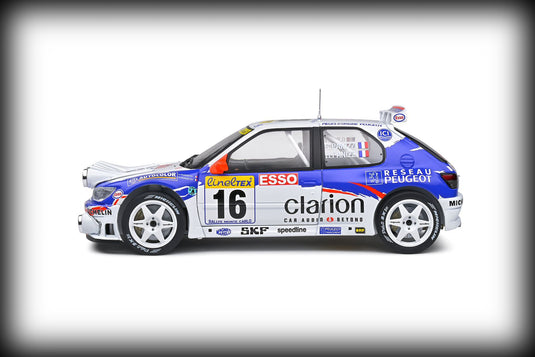 Peugeot 306 MAXI NACHTVERSIE RALLY MONTECARLO 1998 SOLIDO 1:18