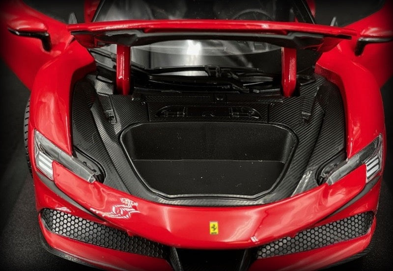 Chargez l&#39;image dans la visionneuse de la galerie, &lt;tc&gt;Ferrari SF90 STRADALE HYBRID SPIDER 2020 BBURAGO FERRARI 1:18&lt;/tc&gt;
