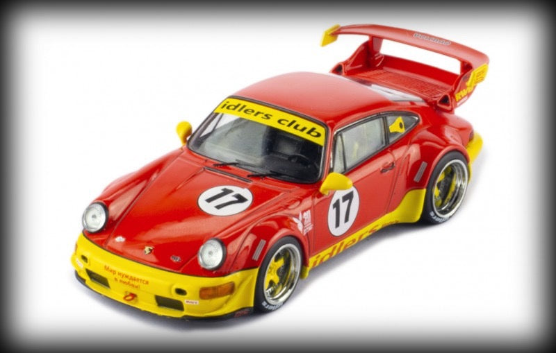 Laad de afbeelding in de Gallery-viewer, Porsche RWB 964 IDLERS BASIS: 911 (964) Nr.17 IXO 1:43
